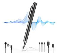 64GB Digital Voice Recorder Voice Activated Recorder Recording Device with Noise Cancellation Rechargeable Portable Audio Recording Devices for Lectures, Meeting, Interview, Class