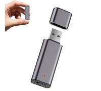 64GB Digital Voice Recorder Voice Activated Recorder USB Recording Device with Noise Reduction Rechargeable 750Hrs Small Pocket Audio Recording Devices for Lectures, Interview, Meeting, Class (Grey)