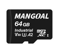 64GB Industrial Grade microSD Card, U3 A2 V30 High Speed Memory Card with Adapter, Support Ultra HD 4K Video Recording