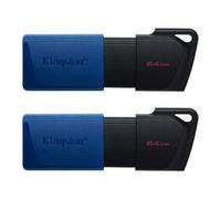 64GB Kingston DTXM/64GB-2P DataTraveler Exodia M, 2-Pack, USB 3.2 Gen1 Type-A Pe