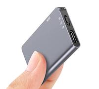 64GB Magnetic Voice Activated Recorder - 40 Hours Continuous Recording Device with AI-Intelligent Triple Noise Reduction - Portable Audio Recorder Device for Lectures Meetings Interviews