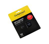 64GB Memory Card compatible with Motorola moto g13, microSDXC, Class 10, HighSpeed, +SD Adapter