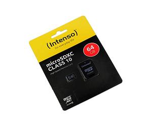 64GB Memory Card compatible with myPhone Now eSIM, microSDXC, Class 10, HighSpeed, +SD Adapter