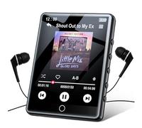 64GB MP3 Player, Bluetooth 5.1, 2.8 Inch Touch Screen, Bluetooth Portable Music Player with HD Speakers, Hi-Fi Lossless Sound Quality, FM Radio,
