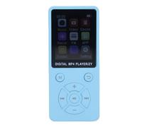 64GB MP3 Players, Music Player with Bluetooth 5.0, 1.8 Inch Screen Portable HiFi Music Player with Speaker Video FM E Book Earphone Support Up to 128GB (Blue)