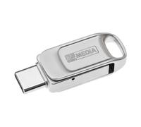 64GB MyMedia MyDual 2-in-1 Pendrive, USB 2.0 Type-C and Type-A Connectors, Keyri