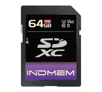 64GB SD Card UHS-II V60 U3 SDXC Memory Card, High Speed Read up to 280MB/s, V60 Memory Cards for Professional Camera 4K/6K Video