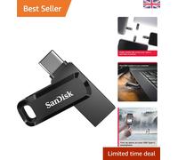 64GB Ultra Dual Go USB Flash Drive - Fast 300MB/s, Type-C & Type-A Connectivity