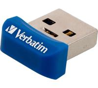 64GB USB Flash 3.0 NANO Store'n´Stay Blue Verbatim P-blister,Blue,98711 USB 3.2