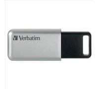 Verbatim Secure Pro 64GB USB 3.0 (3.1 Gen 1) USB Type-A connector Black, Grey USB flash drive