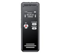 64GB Voice Recorder Device, Audio recorder with Playback, Small Tape recorder with A-B Repeat, MP3 Player and Password, Voice Activated Recorder for Lecture,Meetings,Class.【64GB TF Card Included】