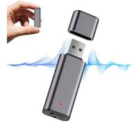 64GB Voice Recorder Digital Voice Activated Recorder USB Recording Device with Noise Reduction Rechargeable Small Pocket Audio Recording Devices for Lectures, Interview, Meeting, Class
