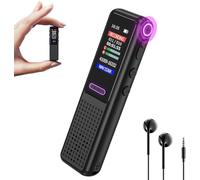 64GB Voice Recorder, Upgraded Digital Voice Activated Recorder with AI Noise Reduction Technology, Dictaphone Tape Recorder Device with Playback for Lectures Meetings/Classes/Interview