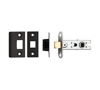 Carlisle Brass BTL25 BTL25MB CE B/T Tubular MORTICE Latch Square, Matt Black, 64mm / 2.5"