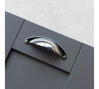64mm Chrome Cup Cabinet Handle