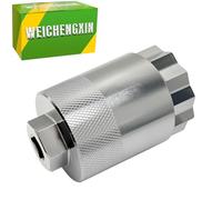64mm Front Differential Pinion Bearing Lock Nut Tool Socket Wrench Tool for Bearing for Honda ATV Rancher 350 400 420 Foreman 400 450 500 520 Rincon 650 680 TRX 250EX/X Rubicon 500 Recon 250 1995-2024