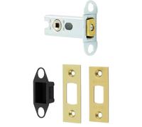 64mm Heavy Duty Satin Brass Tubular Deadbolts for Ultimate Security - Door Bolt