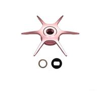 64mm Six Star Drag Fishing Reel for BF7 BF8 Ib7 Ib8 and Zenon Includes Two Adjustment Gaskets No Spindle Change Required (Right Hand Type Pink)