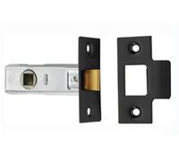 64mm Tubular Mortice Latch by Discount Hardware UK (Black)