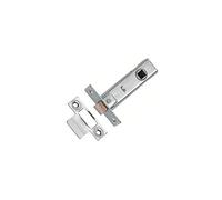 64mm Tubular Mortice Latch Polished Nickel