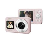 64MP 4K Digital Camera 18X Opticals Zoom Travel Double Display Selfie For Beginners ABS For Teens