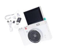 64MP Camera with Extension Transfer and 3 Hour Video, White | Dense CMOS Transducer with Long Battery Life for Travel and Extension Reader and 128GB Storage for Robot Devices