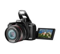 64MP Digital Camera for Photography, 4K DSLR Cameras for YouTube with 3” Flip Screen,12X Optical Zoom & 30X Digital Zoom, 64G Card, WiFi& Autofocus with Flash, 2 Batteries