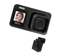64MP Double Screen Camera 18x Zooming Compactly Design with Charging Case Easy Operate for Beginners Photography Portable Camera with Double Screens