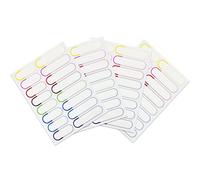 64pcs Baby Bottle Labels for Daycare,Waterproof Name Labels for Kids,Self-Laminating Write-On Waterproof Dishwasher Safe Self-Adhesive Label Stickers for School,Home Kitchen,Office Supplies