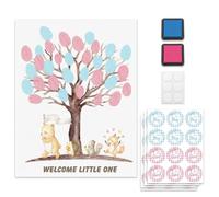 64pcs Gender Reveal Ideas, Gende r Reve al Decoration, G ender Rev eal Games, Creative Shower Decoration With Interactive Party Activities, , Ideal For Family Celebrations