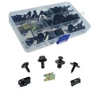 64pcs Screws Kit, Undertray Screws, Auto Body Fender, Car Clips Plastic Rivet Fasteners Universal U Nuts Kit Engine Under Cover Splash Shield Guard Body Bolts