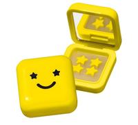 64PCS Star Pimple Patches for Face, Starface Pimple Patches, Star Spot Stickers Reduce Redness with Mirror Box, Cute Zit Covers Cosmetic Accessory for Face and Skin Care, Yellow