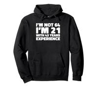 64th Birthday Anniversary Celebration - Party 64 Years Old Pullover Hoodie
