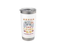64th Birthday Level 64 Complete Stainless Steel Insulated Tumbler