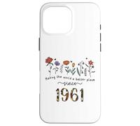 64th Birthday Making The World A Better Place Since 1961 Case for iPhone 16 Pro Max
