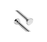 (65-100CM) CROWNSHOP Extendable Telescopic Shower Curtain Pole Rail Rod for Bath Door Window