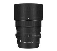 65 2 Lens Skin Vinyl Wrap Film Camera Protective Sticker for Sigma 65mm F2 DG DN fit for Sony Mount Photography Accessories(Matrix Black)