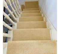 65 * 24 * 3CM Soft Shaggy Carpet Stair Treads Hand Wasfable Mats/Rugs Indoor Safe Soft Stair Carpet for Elders Dogs Self Adhesive Adsorption Increased Grip (Style 6,15PCS)