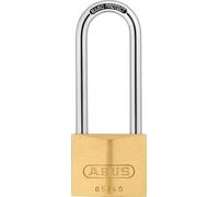 65/40HB63 Abus 40mm Brass Padlock 60mm Long Shackle