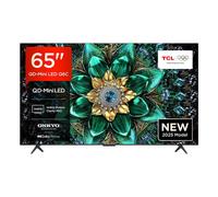 TCL Q6C 65" 4K Ultra HD QLED Smart Google TV - 65Q6C-UK, Silver