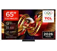 65" TCL C8L SQD-Mini LED 4K HDR Smart Google TV - 65C8L-UK, Black