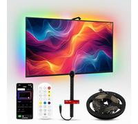 65-75 Inch Reactive TV Led Lights That Sync with TV Backlight Colors & Music for Immersive Viewing, Smart TV Screen Backlighting, HDMI Backlights Sync Box Compatible for Back Cinema Theatre Experience