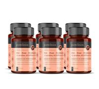 65 Billion CFU Probiotic Supplement x 540 Capsules (6 Bottles of 90) - 14 Strains with Prebiotics & Postbiotics - 18 Month's Supply