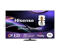 65" HISENSE A85Q OLED 4K Smart AI TV with Freely - 65A85QTUK, Black,Silver/Grey