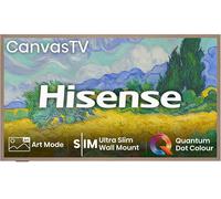 65" HISENSE Canvas S7NQ QLED 4K Smart TV with Freely & Art Mode - 65S7NQTUK, Silver/Grey