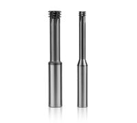 65 HRC Solid Carbide 3-Flute Full Profile Metric Thread Mill M1-M12 for CNC Metal Threading (M6.0-1.0 D6)