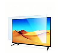 65 inch Edgeless Anti Blue Light TV Screen Protector Anti-UV Matte Film for LCD, LED, 4K OLED & QLED HD TV Easy Installation Durable & Easy to Clean
