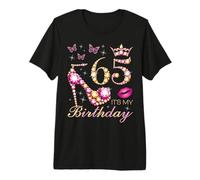 65 It's My Birthday, 65 Years Old, It's My 65th Birthday Premium T-Shirt