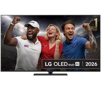 65" Lg G6 OLED AI 4K HDR Smart TV 2026 (Stand Version) - OLED65G66LS, Silver/Grey