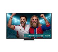 65" LG QNED86 QNED AI Mini LED 4K HDR Smart TV 2026 - 65QNED86B6B, Silver/Grey